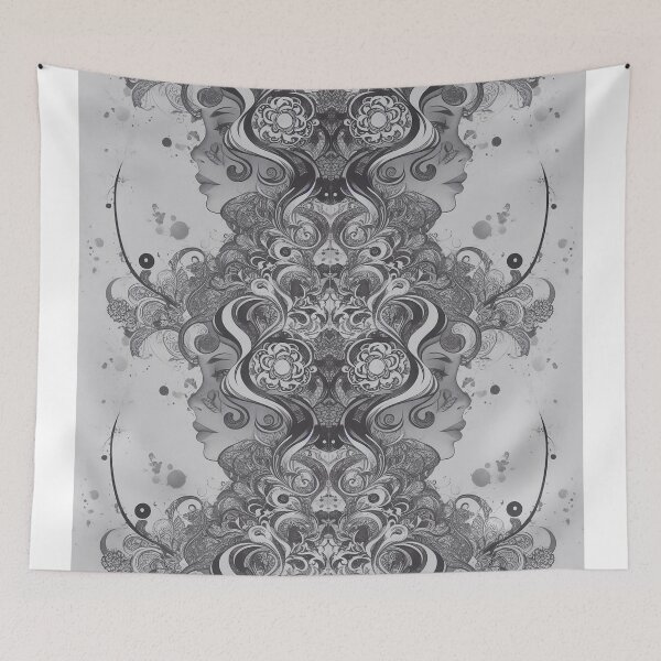 Item preview, Fantasy Sketch Seamless Pattern designed and sold by HoseasArt.