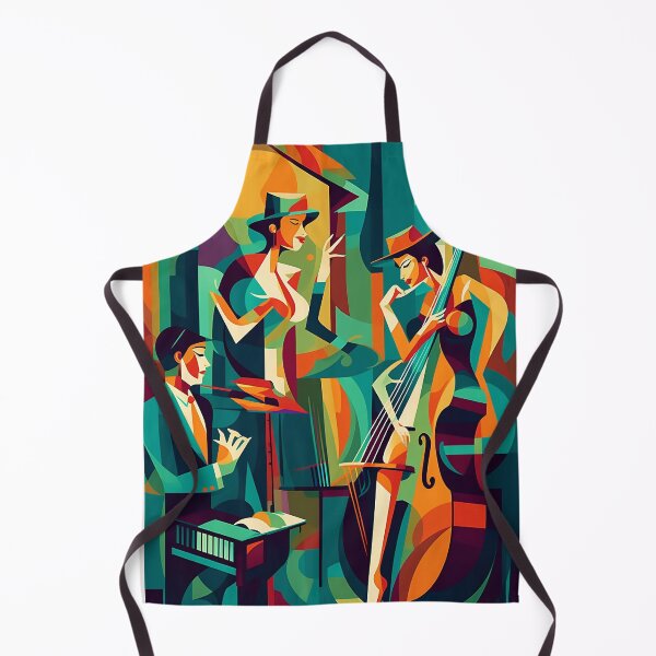 Item preview, Art deco Jazz musicians fine art. designed and sold by paulo silveira.