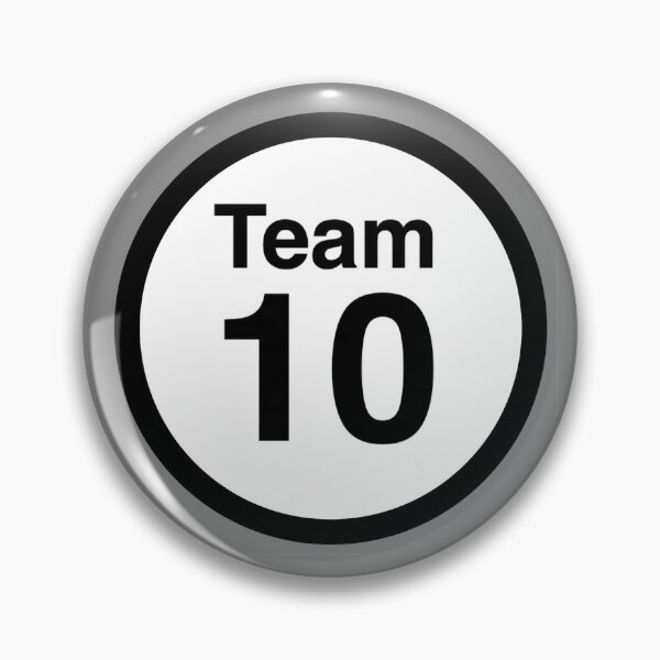 Item preview, Team 10, team games designed and sold by UnnecessaryLuck.