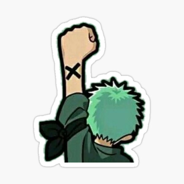 Roronoa Zoro Sticker for Sale by OnePieceStore28