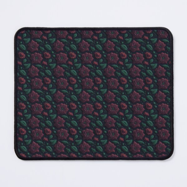 Item preview, Romantic Blooms in Dark Rose and Green Design designed and sold by Cherrywood-Lane.