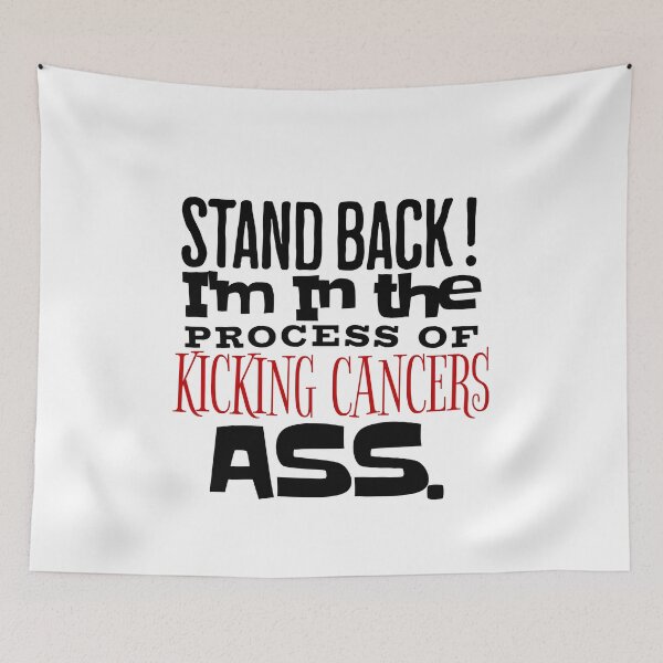 Item preview, Kicking Cancers Ass designed and sold by PlayfulPrint.