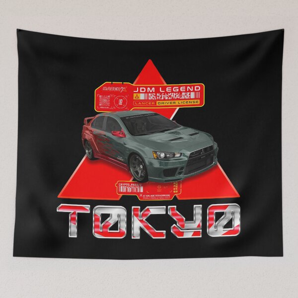 Item preview, JDM EVOX - TOKYO CRYPTO LICENSE designed and sold by RacerX-ink.