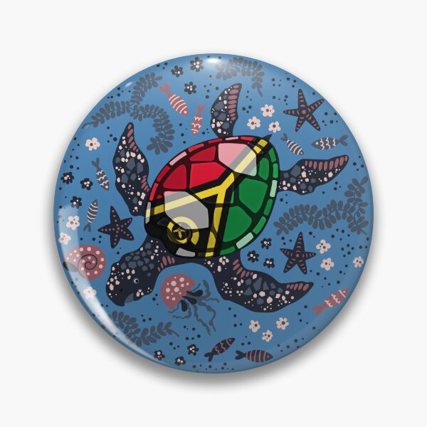 Item preview, turtle Flag Of Vanuatu - Gift For Vanuatuan From Vanuatu designed and sold by Fun-World.