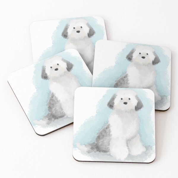 Item preview, The Old English Sheepdog designed and sold by Elspeth Rose Design.