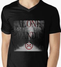 Alone And Unhappy Tee Men's V-Neck T-Shirt