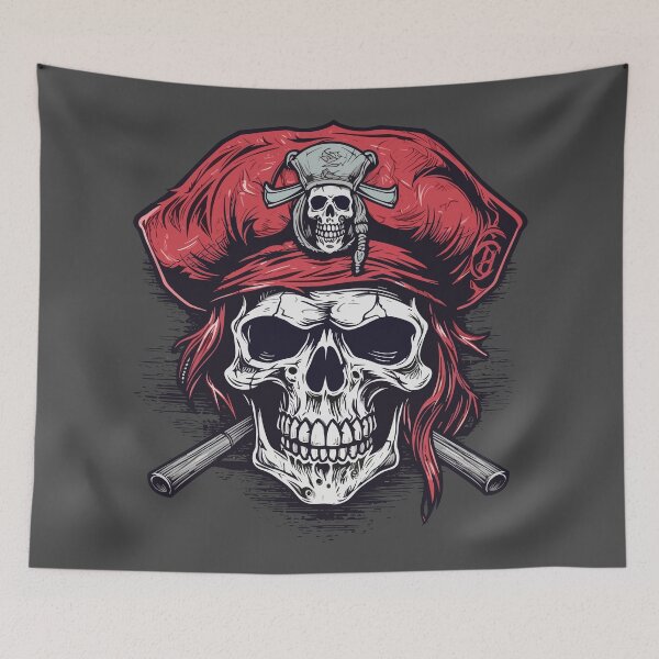 Item preview, Pirate skull designed and sold by jordygraph.