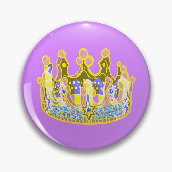 Item preview, KINGS CROWN LIGHT PURPLE  designed and sold by GIVENGRACE.ART.
