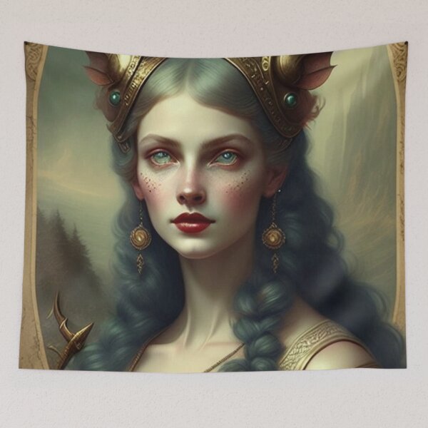 Item preview, Goddess Freya designed and sold by BiancaDPetals.