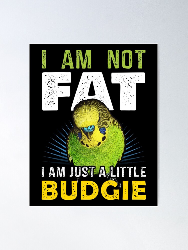 Funny Parakeet In My Head I've Bitten You 3 Times Budgie Water Bottle by  EQDesigns