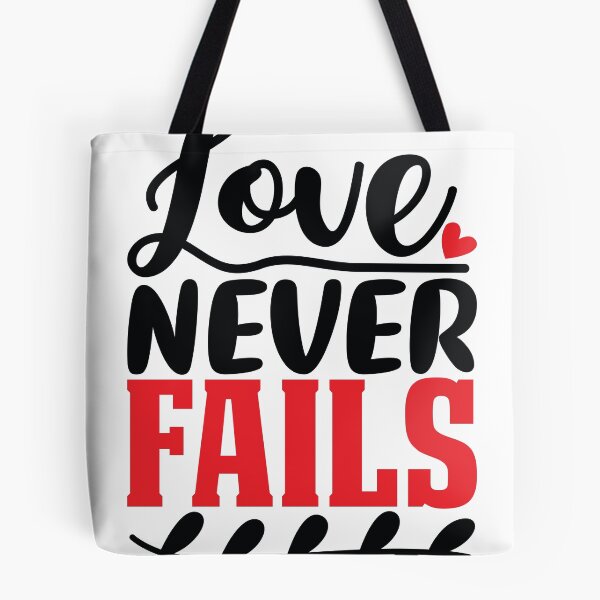 Item preview, LOVE NEVER FAILS  designed and sold by BGSMBOUTIQUE.