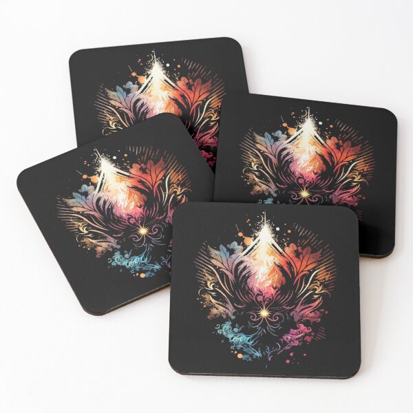 Item preview, Abstract Colorful Light Rays and Beams Swirling in a Cloud designed and sold by StephanieWard.