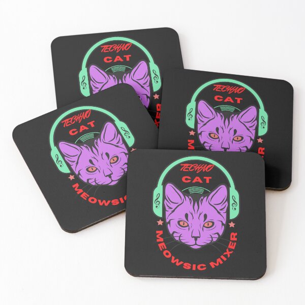 Item preview, Techno Cat designed and sold by CannyGoods.
