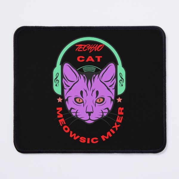 Item preview, Techno Cat designed and sold by CannyGoods.