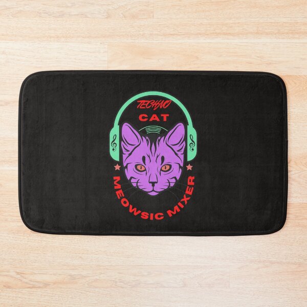Item preview, Techno Cat designed and sold by CannyGoods.