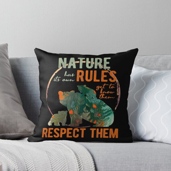 Item preview, Nature has its own rules, know them, respect them designed and sold by themoniae.