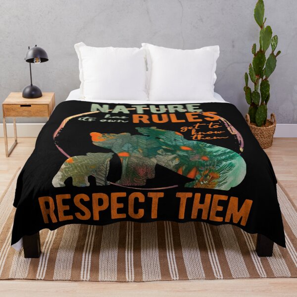 Item preview, Nature has its own rules, know them, respect them designed and sold by themoniae.