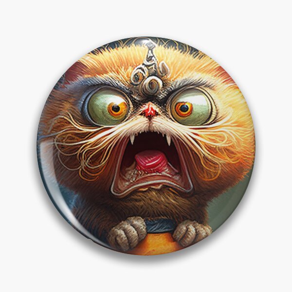Item preview, Art Caricarute Kat Funny Oil Picture designed and sold by Ellebecool.