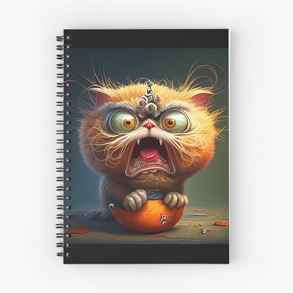 Item preview, Art Caricarute Kat Funny Oil Picture designed and sold by Ellebecool.