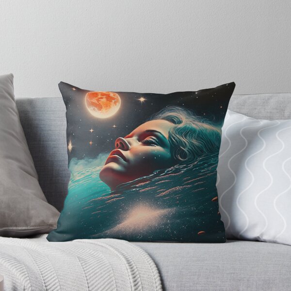 Item preview, Girl Swimming in Space Vintage designed and sold by Synthetic-Dream.
