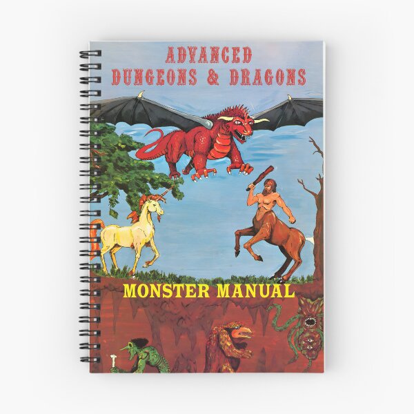 Item preview, Advanced Dungeons and Dragons Monster Manual designed and sold by Devon Designs.