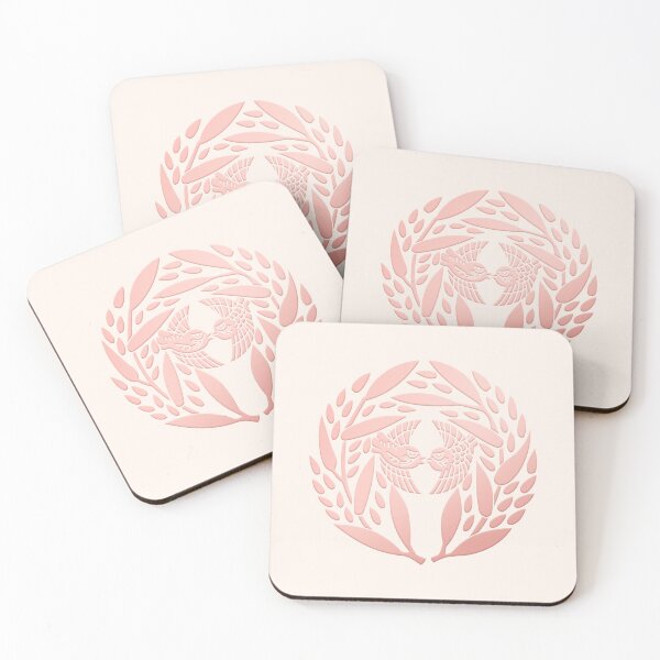Item preview, Rose Gold Waremokou ni Suzume Kamon designed and sold by Takeda-art.