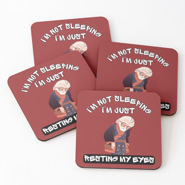 Item preview, Im Not Sleeping Im Just Resting My Eyes designed and sold by letsgetinspired.