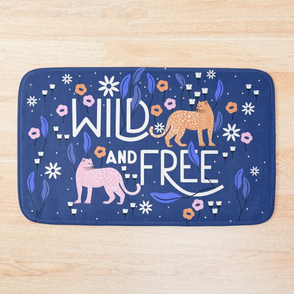 Item preview, Wild and Free designed and sold by Insvy Design Studio.
