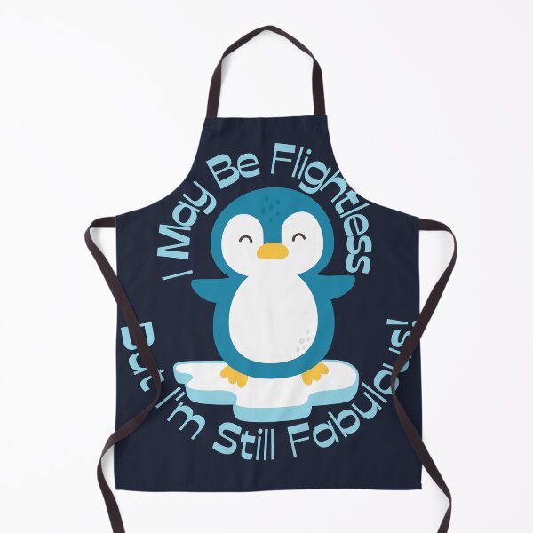 Item preview, Cute penguin design. I may be flightless but I'm still fabulous! designed and sold by TheVarc.