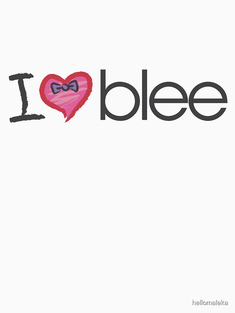 Thumbnail 3 of 3, Baseball ¾ Sleeve T-Shirt, I heart blee designed and sold by hellomaleka.
