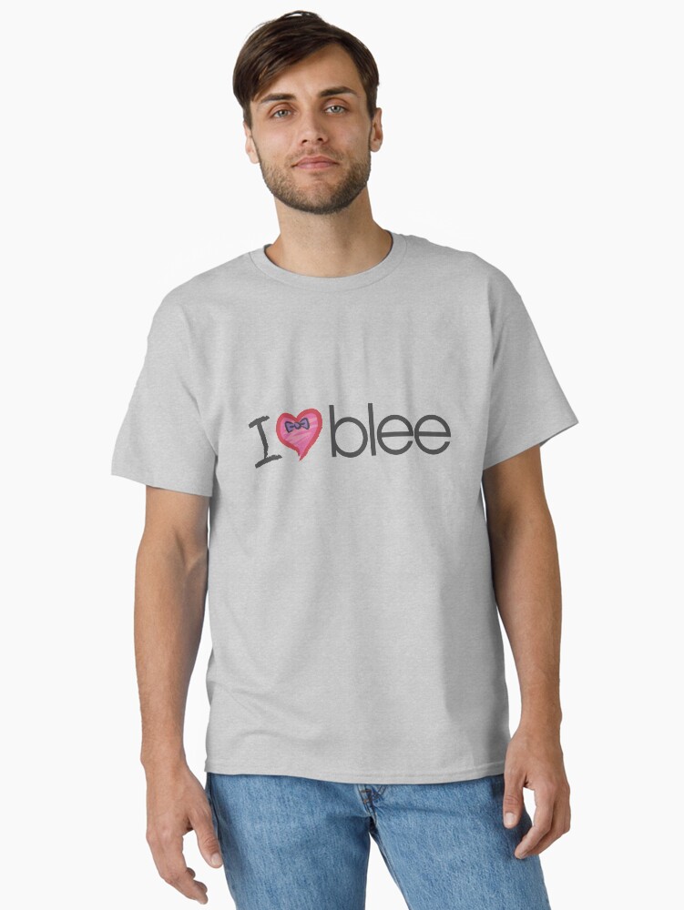 Thumbnail 1 of 7, Classic T-Shirt, I heart blee designed and sold by hellomaleka.