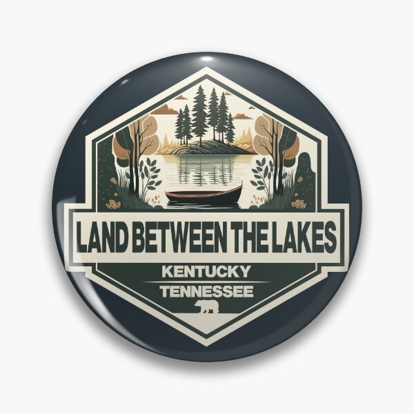 Item preview, Land Between the Lakes Travel Art Badge designed and sold by KrisSidDesigns.