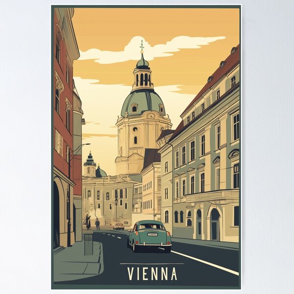 Vienna Vintage Poster Poster