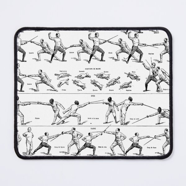 Item preview, Fencing (1932) - Larousse du XXe siècle designed and sold by SALON DES ARTS.