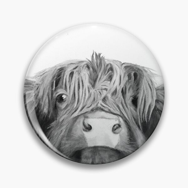 Item preview, Hetty highland coo  designed and sold by Ruth Alcock.