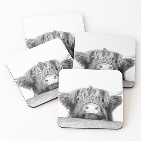 Item preview, Hetty highland coo  designed and sold by Ruth Alcock.