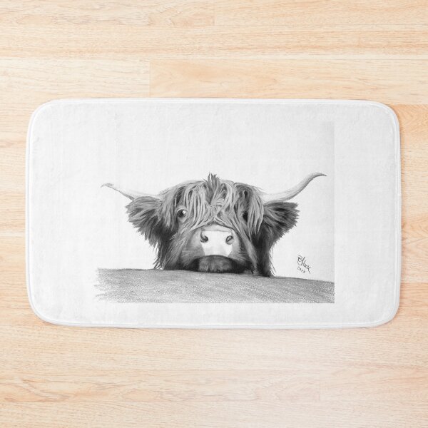 Item preview, Hetty highland coo  designed and sold by Ruth Alcock.