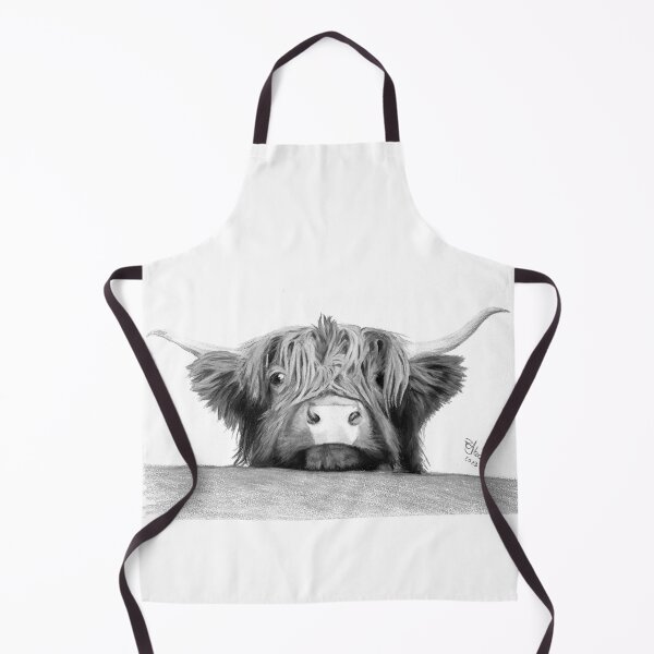 Item preview, Hetty highland coo  designed and sold by Ruth Alcock.
