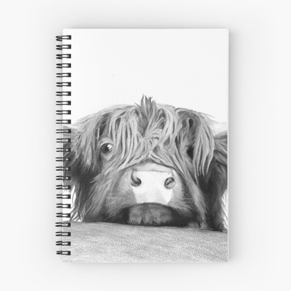 Item preview, Hetty highland coo  designed and sold by Ruth Alcock.