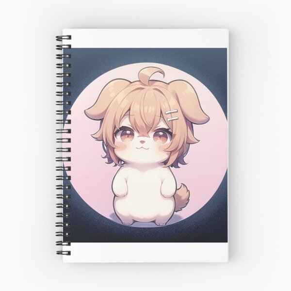 Item preview, A Beautiful Cute Chibi Dog Sticker Very Kawaii designed and sold by HikariAtelier.