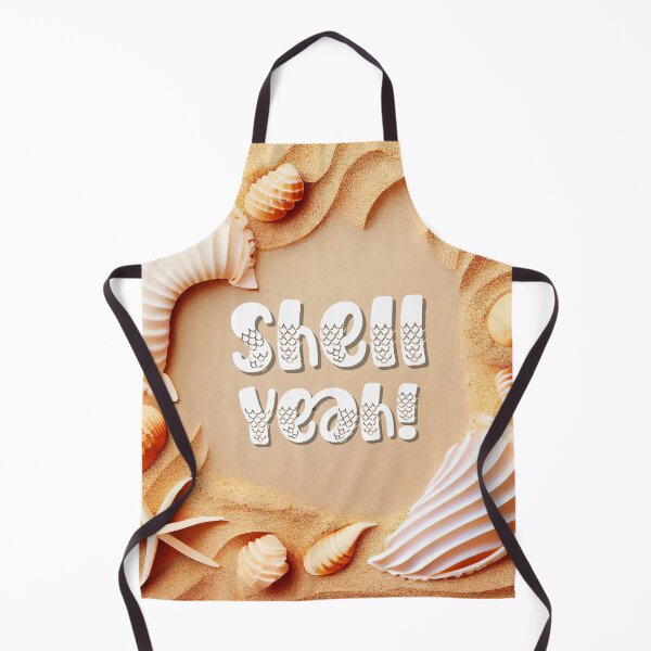 Item preview, Shell Yeah! Cute quote on sandy background with shells. designed and sold by Jenson Major.