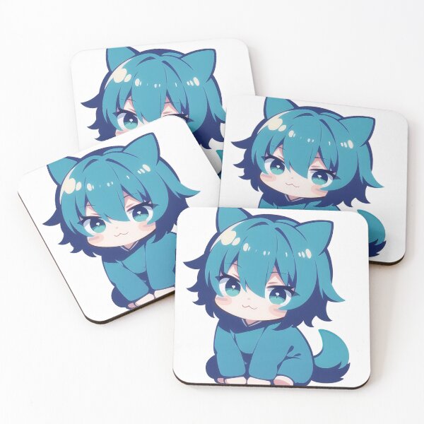 Item preview, A Beautiful Cute Chibi Dog Sticker Very Kawaii designed and sold by HikariAtelier.