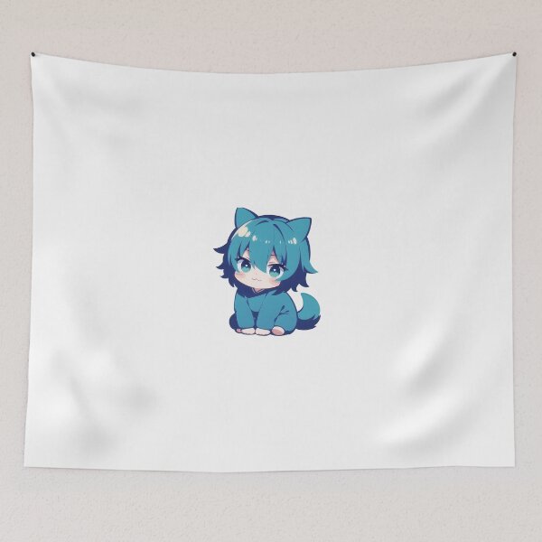 Item preview, A Beautiful Cute Chibi Dog Sticker Very Kawaii designed and sold by HikariAtelier.