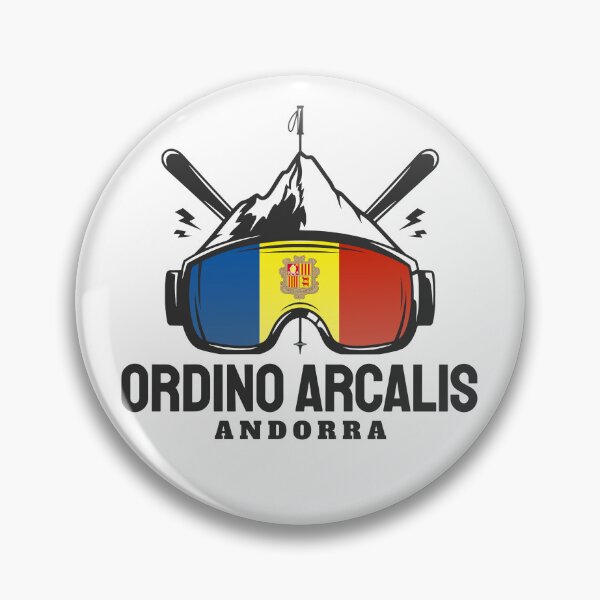 Item preview, Ordino Arcalis Andorra Ski Skiing Souvenir designed and sold by JackCurtis1991.