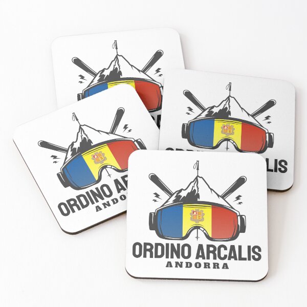 Item preview, Ordino Arcalis Andorra Ski Skiing Souvenir designed and sold by JackCurtis1991.