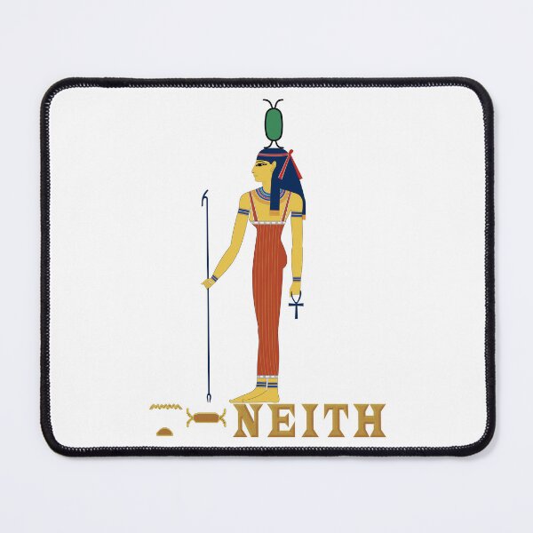 Item preview, NEITH Ancient Egyptian Goddess with Hieroglyphics designed and sold by SWATARA.