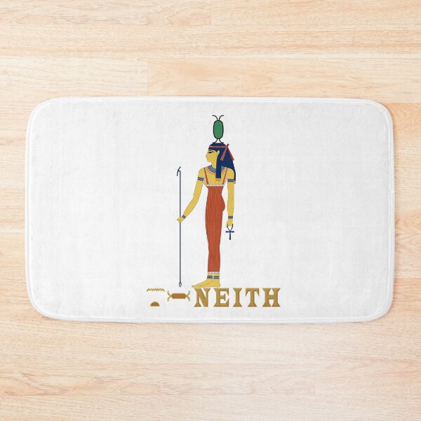 Item preview, NEITH Ancient Egyptian Goddess with Hieroglyphics designed and sold by SWATARA.