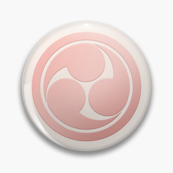 Item preview, Rose Gold Maruni Hidari Mitsu Tomoe Kamon designed and sold by Takeda-art.
