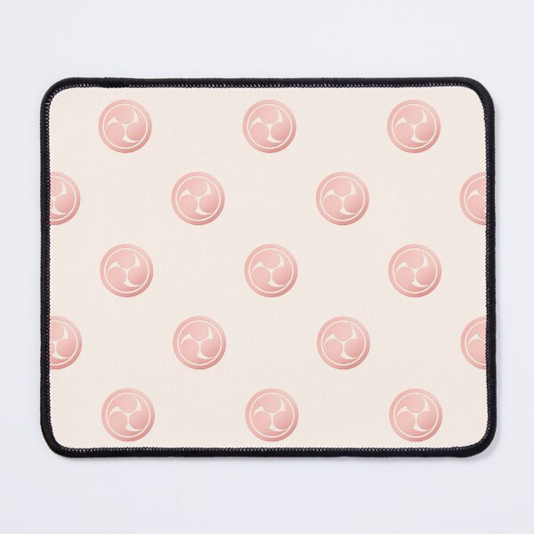 Item preview, Rose Gold Maruni Hidari Mitsu Tomoe Kamon designed and sold by Takeda-art.