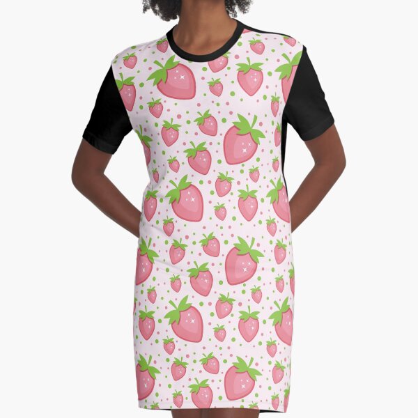 Artikel-Vorschau von Kawaii Erdbeeren, designt und verkauft von sasyall.